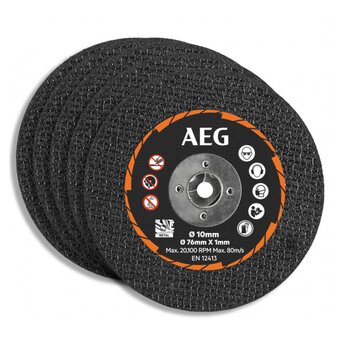  Набор дисков для отрезной машины AEG AAKMMMC05 (4932478588) 