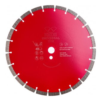  Диск алмазный сегментный бетон KEOS Eco DBE02.350 350х25,4х20 