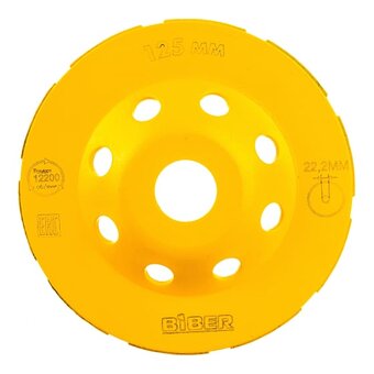  Чашка алмазная двухрядная Biber 70711(тов-145431) 125мм 