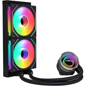  Кулер Lian Li Galahad II Trinity 240 SL-Infinity Black (G89.GA2T24INB.00) (All sockets, PWM) 