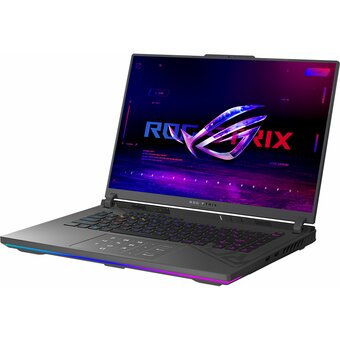  Ноутбук ASUS Rog Strix G614JU-N3229 (90NR0CC1-M00DP0) 16" FHD+ IPS 250N 165Hz/i5-13450HX/16GB/512GB SSD/RTX 4050 6GB/DOS/Gray 