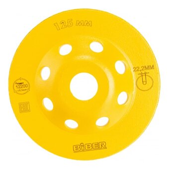  Чашка алмазная турбо Biber 70712 (тов-145432) 125мм 