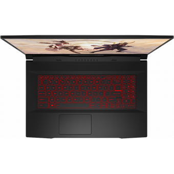  Ноутбук MSI GF76 Katana 11UCX-892XRU (9S7-17L212-892) Intel Core i5 11260H 2600MHz/17.3"/1920x1080/8GB/256GB SSD/GeForce RTX 2050 4GB/Без ОС/Black 