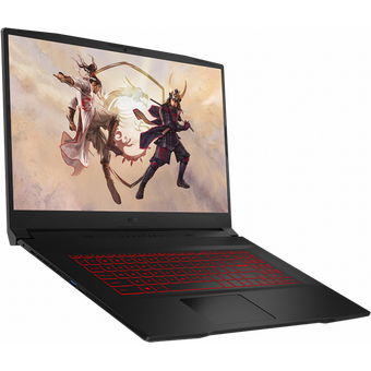  Ноутбук MSI GF76 Katana 11UCX-892XRU (9S7-17L212-892) Intel Core i5 11260H 2600MHz/17.3"/1920x1080/8GB/256GB SSD/GeForce RTX 2050 4GB/Без ОС/Black 