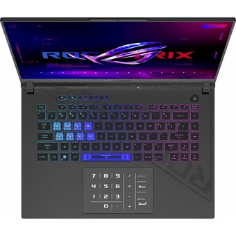  Ноутбук ASUS Rog Strix G614JU-N3229 (90NR0CC1-M00DP0) 16" FHD+ IPS 250N 165Hz/i5-13450HX/16GB/512GB SSD/RTX 4050 6GB/DOS/Gray 