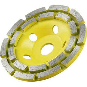  Чашка алмазная сегментная двухрядная по бетону Diamond Industrial DIDCH125S 125 мм 