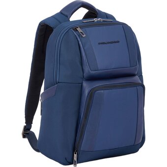  Рюкзак Piquadro Wallaby CA6219W120/BLU синий полиэстер/натур.кожа 