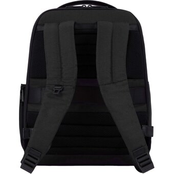  Рюкзак мужской Piquadro Wollem CA6238W129/N черный полиэстер/натур.кожа 