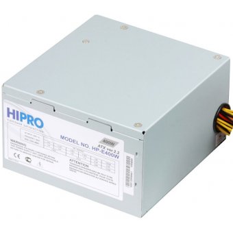  Блок питания Hipro HPE400W ATX 400W (Hipo Digi) (24+4+4pin) 120mm fan 2xSata 