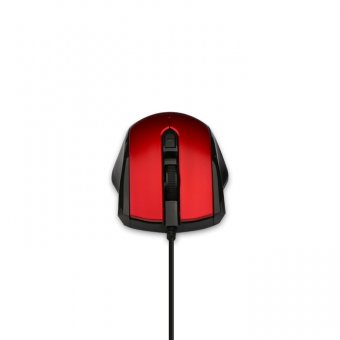  Мышь Jet.A Comfort OM-U50G Red (800/1200/1600dpi, 3 кнопки, USB) 