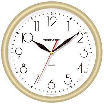  Часы настеннные Troyka Золото 21271212 