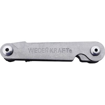  Шаблон резьбовой резьбомер шагомер Wiederkraft WDK-MG5560 60° и 55° 