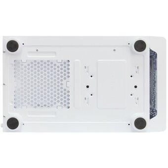  Корпус 1STPLAYER DK D3-B White (D3-B-WH-2F1P-W-1F1-W) / mATX / 1x120mm 2x140mm LED fans inc. 