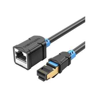  Удлинитель патч-корда Vention IBLBH прямой SSTP cat.6, RJ45 - 2м. Черный 