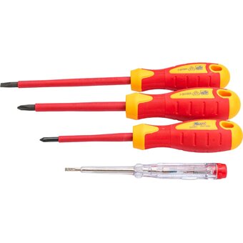  Набор отверток для электрика Kraft KT 700494 4 в1 