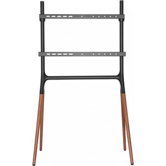  Подставка для телевизора Cactus CS-ST1247BKWN черный/орех 