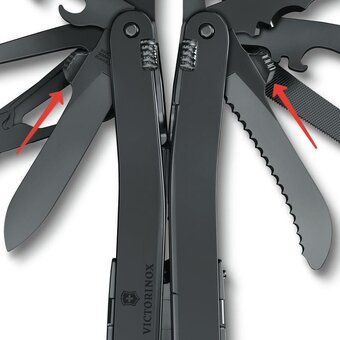  Мультитул Victorinox SwissTool Spirit MX (3.0226.M3N) 105мм 24функц. черный 