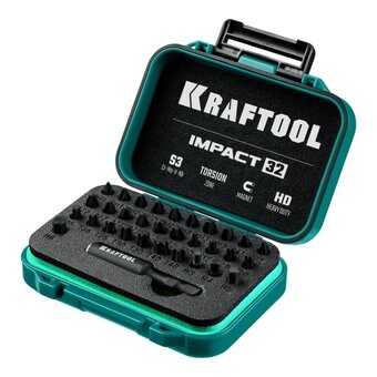  Набор бит ударных торсионных KRAFTOOL Impact 32 (26066-H32) 