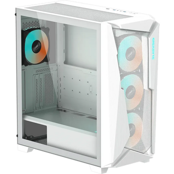  Корпус Gigabyte C301 Glass White (GB-C301GW) MidTower, ATX, USB-C x1, USB3.0 x2, Audio I/O, GPU 400mm, TG 