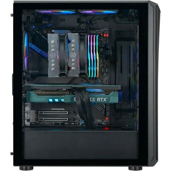  Корпус Silverstone SST-FA512Z-BG G41FA512ZBG0020 High airflow ATX mid-tower chassis with dual radiator support and ARGB lighting High airflow ATX 