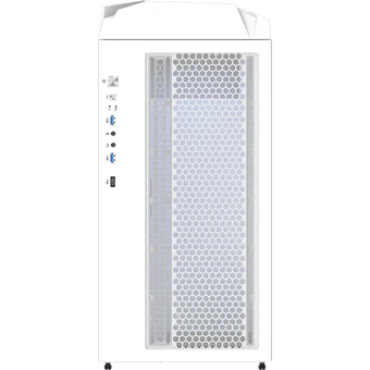  Корпус Gigabyte C301 Glass White (GB-C301GW) MidTower, ATX, USB-C x1, USB3.0 x2, Audio I/O, GPU 400mm, TG 