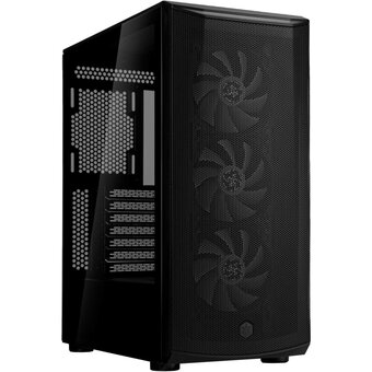  Корпус Silverstone SST-FA512Z-BG G41FA512ZBG0020 High airflow ATX mid-tower chassis with dual radiator support and ARGB lighting High airflow ATX 