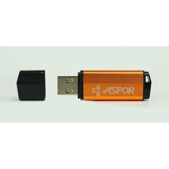  USB-флешка 128G USB 2.0 Aspor PK TG121GD (бронза) нс 