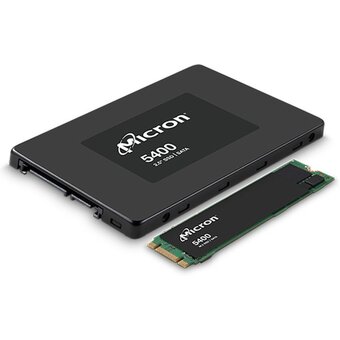  SSD Crucial Micron 5400 Max MTFDDAK3T8TGB-1BC1ZABYY 3840GB, 2.5" 7mm, SATA3, 3D TLC, R/W 540/520MB/s, IOPs 95 000/34 000 