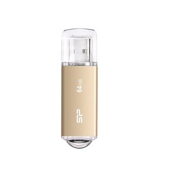  USB-флешка Silicon Power SP064GBUF2M01V1C 64Gb Ultima II, USB 2.0, Шампань 