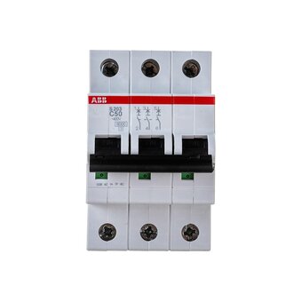  Выключатель автоматический ABB S203 C50 (2CDS253001R0504) 3-полюсной 