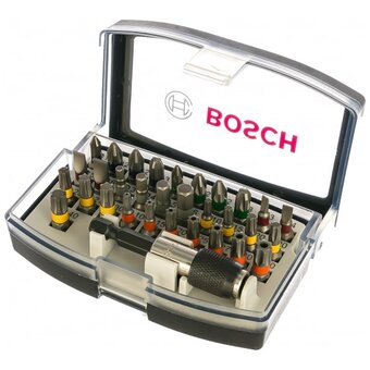  Набор бит Bosch Extra Hard 2607017319 универсал. (32пред.) для шуруповертов 