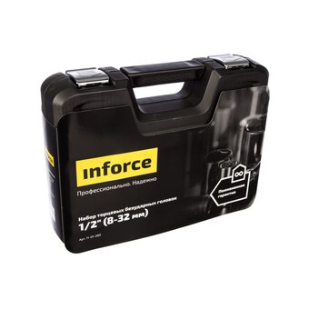  Набор торцевых безударных головок Inforce 11-01-260 1/2" 8-32 мм 