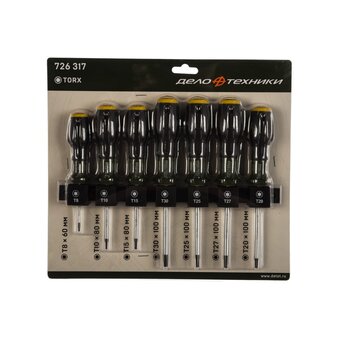  Набор отверток Дело Техники 726317 Torx 7шт 