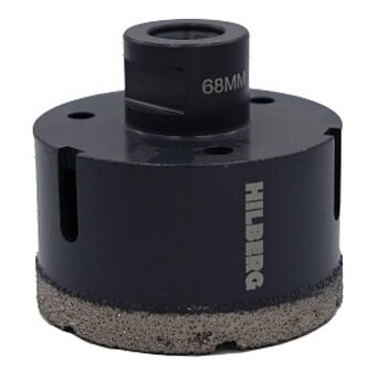  Коронка алмазная Hilberg Super Hard M14 HH668 68 мм 
