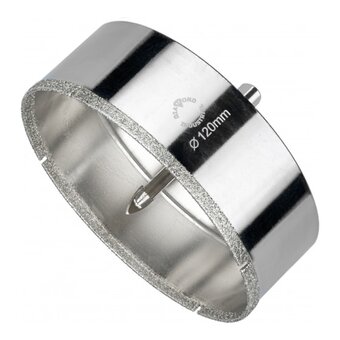  Коронка алмазная по керамограниту с центрирующим сверлом Diamond Industrial DIDCSC120 120мм 