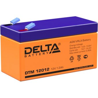  Аккумуляторная батарея Delta DTM 12012 