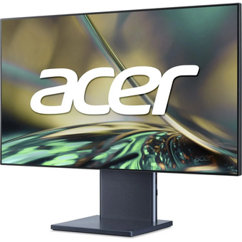  Моноблок Acer Aspire S27-1755 (DQ.BKDCD.003) 27" WQHD i5 1240P (1.2) 16Gb SSD512Gb Iris Xe CR noOS GbitEth WiFi BT 135W клавиатура мышь Cam серый 