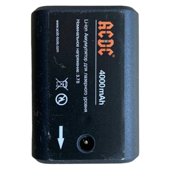 Аккумулятор для лазерного уровня ACDC ALI3704 (X0015) 3.7V, 4000mAh, Li-ion 