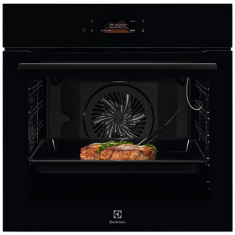 Духовой шкаф электрический Electrolux KOEBP39WX черный/серебристый   Духовой шкаф электрический Electrolux KOEBP39WX черный/серебристый