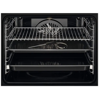 Духовой шкаф электрический Electrolux KOEBP39WX черный/серебристый   Духовой шкаф электрический Electrolux KOEBP39WX черный/серебристый