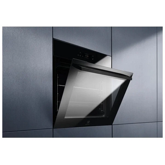 Духовой шкаф электрический Electrolux KOEBP39WX черный/серебристый   Духовой шкаф электрический Electrolux KOEBP39WX черный/серебристый
