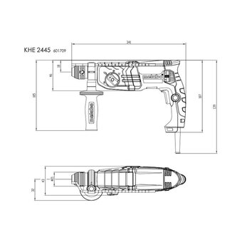  Перфоратор Metabo KHE 2245 601708500 