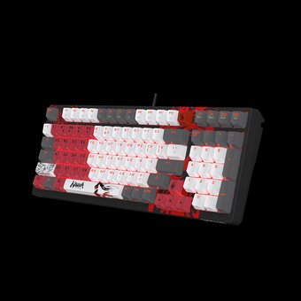  Клавиатура A4Tech Bloody S98 Naraka черный/красный USB for gamer LED 