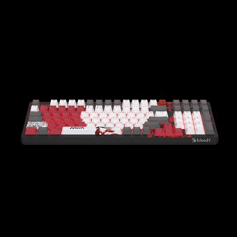  Клавиатура A4Tech Bloody S98 Naraka черный/красный USB for gamer LED 