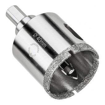  Коронка алмазная по керамограниту с центрирующим сверлом Diamond Industrial DIDCSC040 40мм 