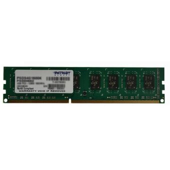  ОЗУ Patriot Memory PSD34G160081B DDR 3 DIMM 4GB PC12800, 1600MH 