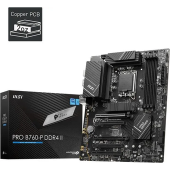  Материнская плата MSI Pro B760-P DDR4 II 