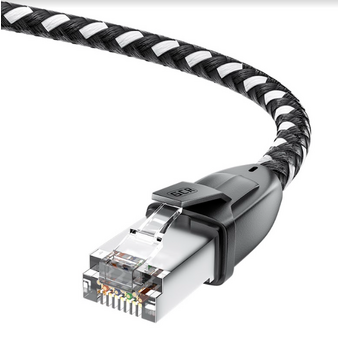  Патч-корд Greenconnect Prof Strong GCR-52778 прямой 3.0m, UTP медь кат.6, черно-белый 