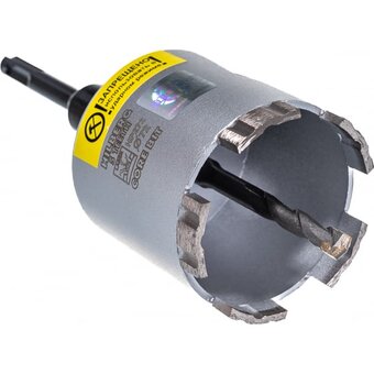  Коронка алмазная по бетону Hilberg Laser Five Teeth HP272 72 мм 