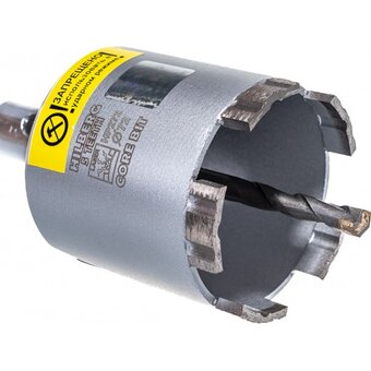  Коронка алмазная по бетону Hilberg Laser Five Teeth HP272 72 мм 